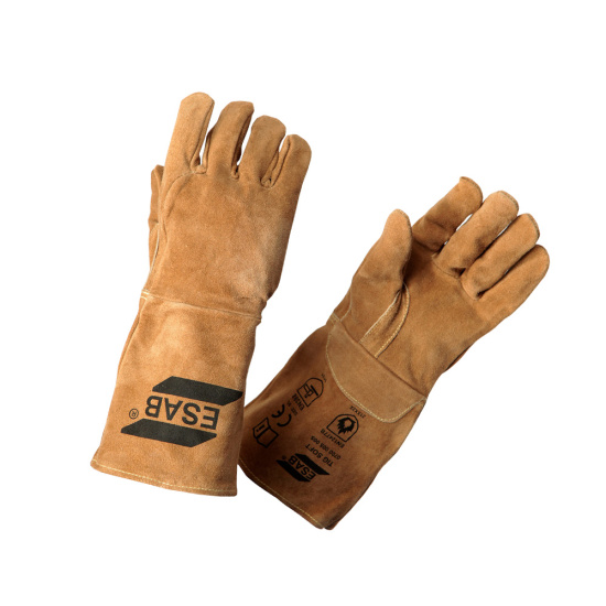 Краги пятипалые спилковые ESAB TIG SOFT без подкладки 