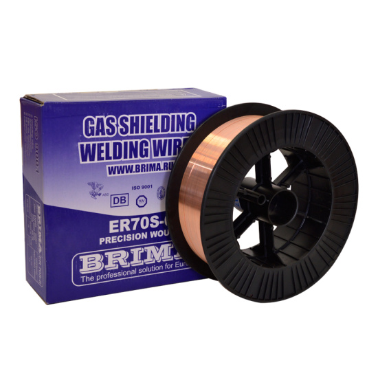 Сварочная Проволока омеднен. BRIMA ER-70S-6 ф 1,0 мм (кассета 15 кг, аналог СВ-08ГС)