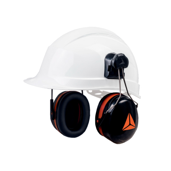 Наушники противошумные MAGNY HELMET 2 черные (30 дБ) на каску, DELTA PLUS