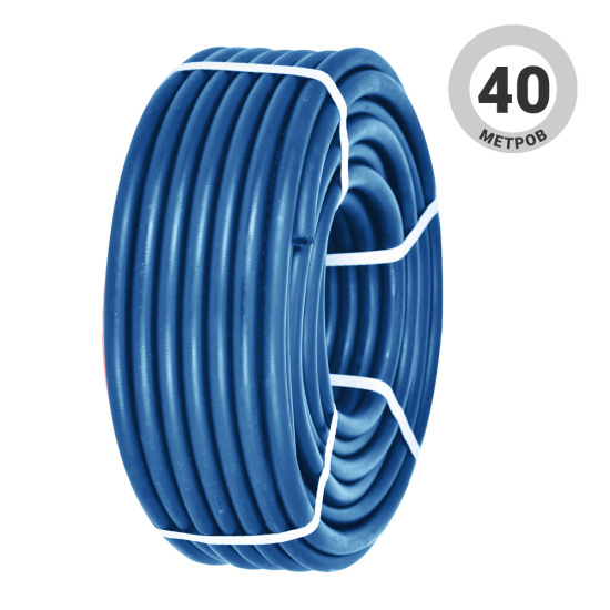 Рукав газовый  имп. ф 6,3 мм, СИНИЙ     (III кл., бухта 40 м)