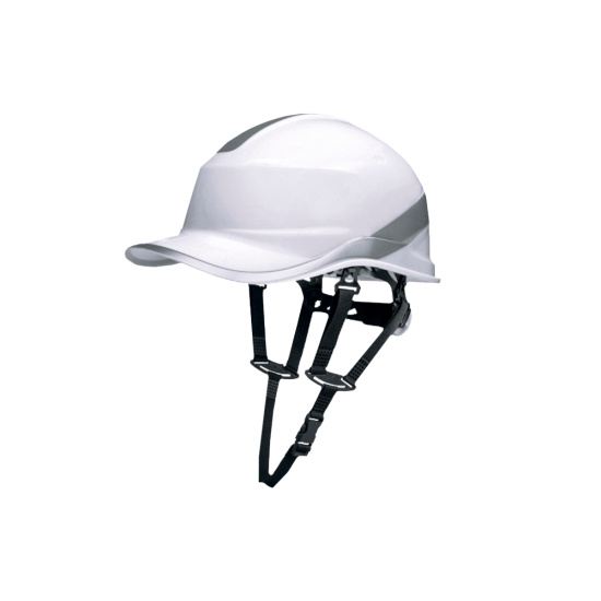Каска защитная DIAMOND V UP белая (подбород. ремень), DELTA PLUS