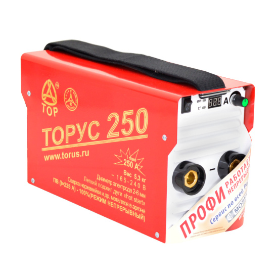 Сварочный инвертор ТОРУС-250 Экстра, НАКС