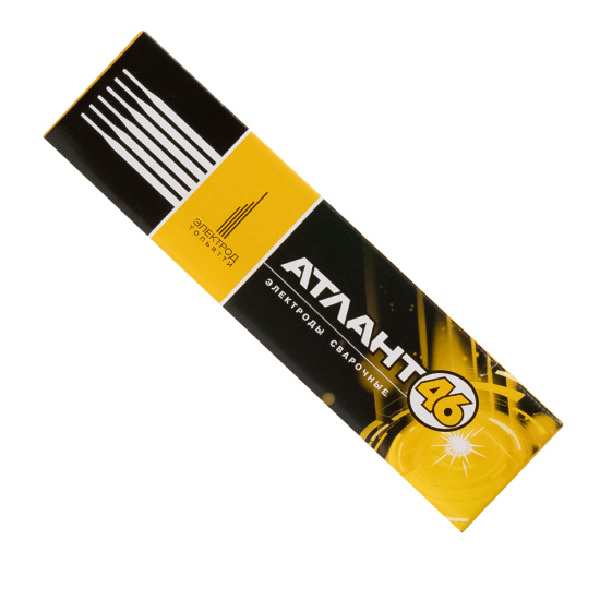 Электроды Атлант 46 ф 4,0 мм, пачка 5,0 кг (Тольятти)