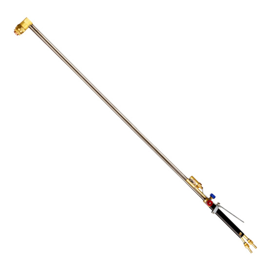 Резак пропан трехтрубн. повышенной мощности РПМ5-ТТР (L=1500 мм), REDIUS