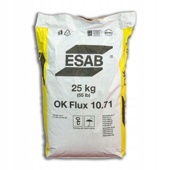 Флюс ESAB OK Flux 10.71P (25 кг, 55lb)