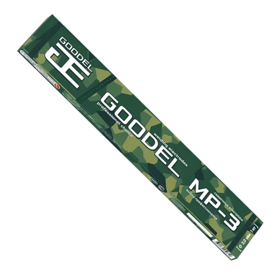 Электроды GOODEL МР-3 ф 2,5 мм, пачка 1 кг