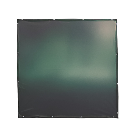 Сварочная штора Митек PVC (1740x1740 мм, темно-зеленая)