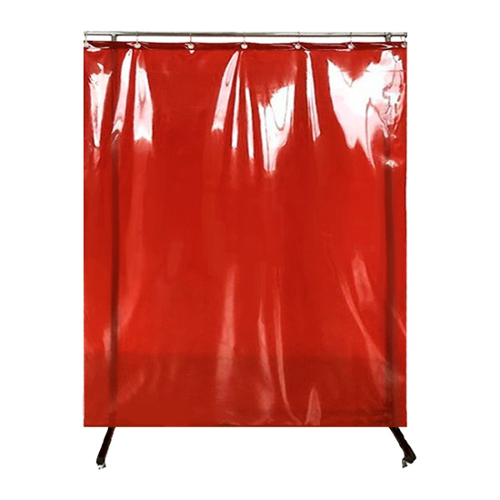 Сварочная штора Weldtex PVC (2000х2000 мм, красная, 6 DIN)