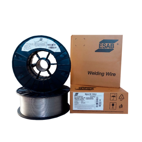Сварочная Проволока полирован. ESAB Weld CF 70S-6 ф 1,0 мм (кассета 18 кг)
