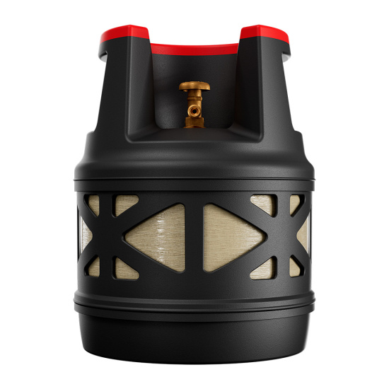 Баллон пропановый 12,5 л BBQ (полимерно-композит., взрывобезопасный), TRILLON