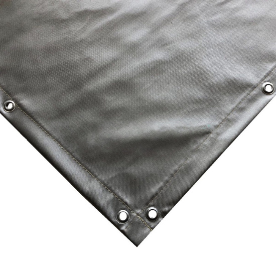 Сварочная штора Weldtex SiO2 (2250х3000 мм, +1100 C, серая)