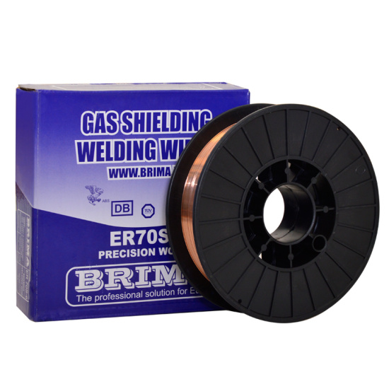 Сварочная Проволока омеднен. BRIMA ER-70S-6 ф 1,0 мм (кассета 5 кг, аналог СВ-08ГС)