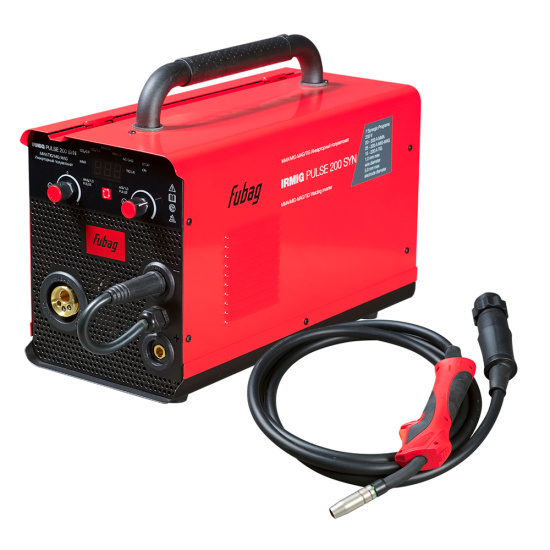 Сварочный полуавтомат FUBAG IRMIG PULSE 200 SYN (220 В, горелка 3 м)