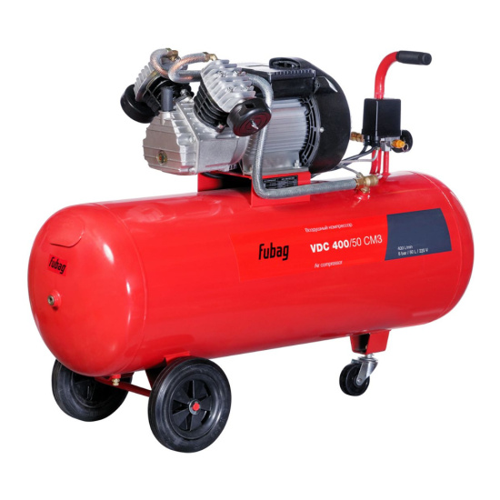 Компрессор масляный коаксиальный VDC 400/50 CM3 (220 В), FUBAG