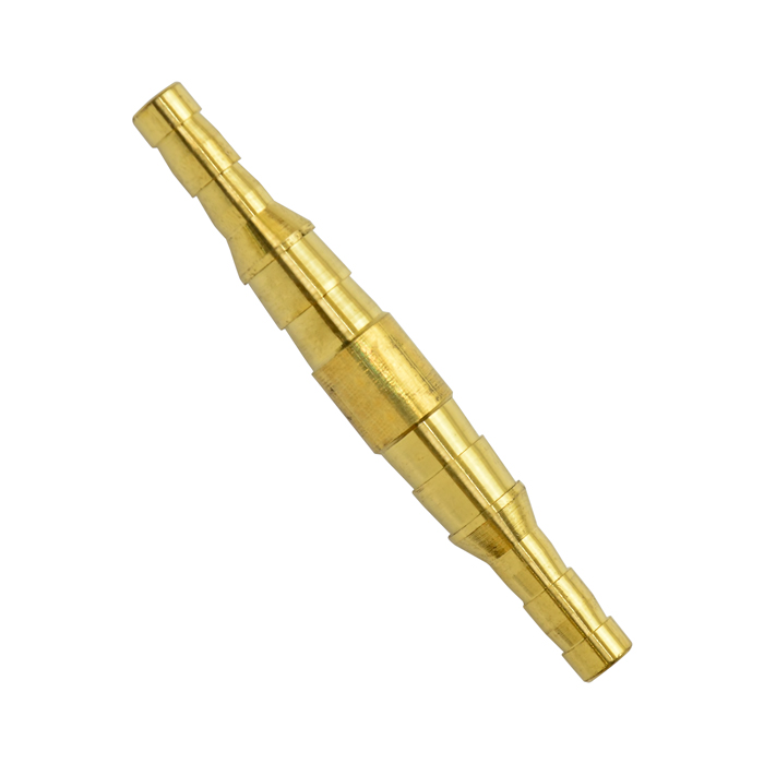 Штуцер двойник (ф. 6/9 мм, ц/метал.), GasFit(2)